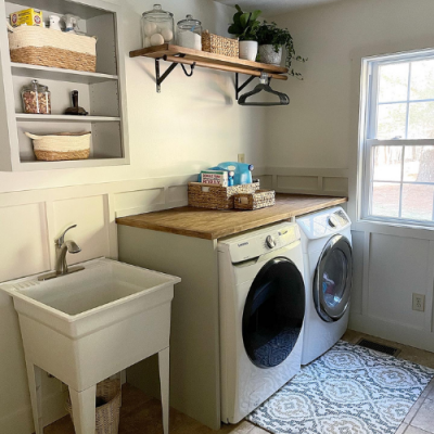 Laundry Room Refresh - Edwards Farmstead