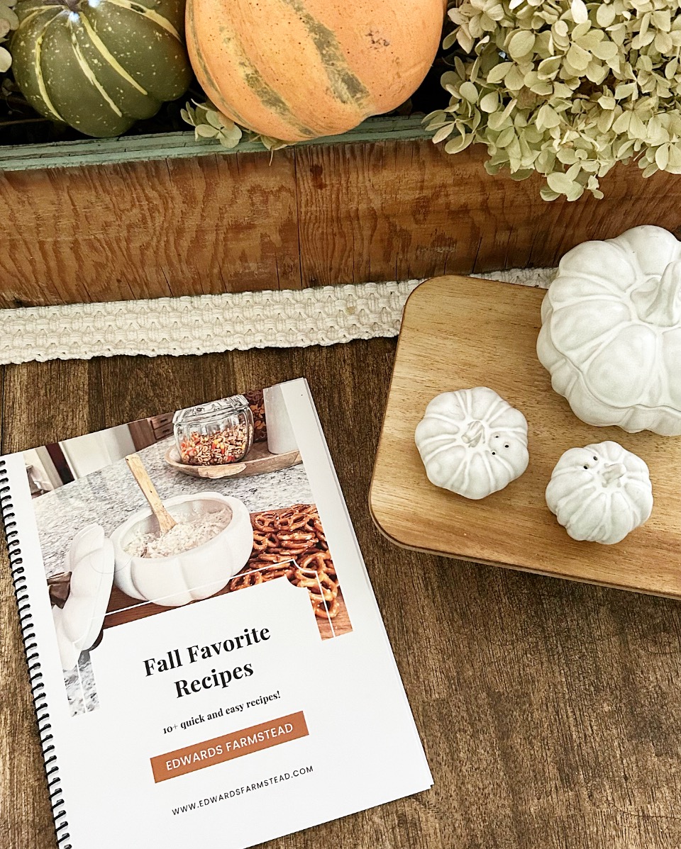 Fall Favorite Recipe Book - Edwards Farmstead