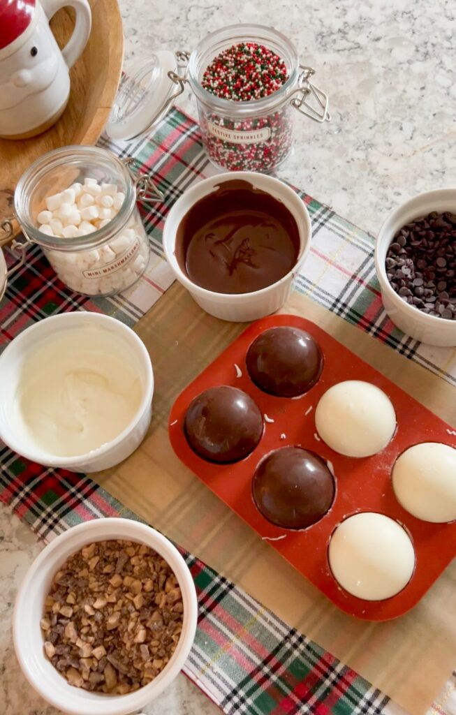 Homemade Hot Chocolate Bombs Ingredients
