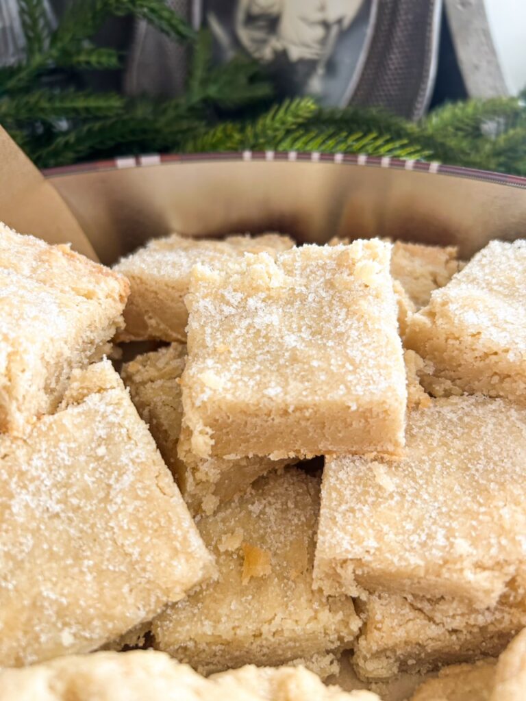 traditional shortbread cookies. shortbread dough made three ways
