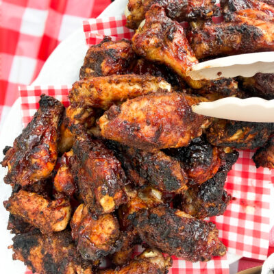 maple bourbon glaze chicken wings