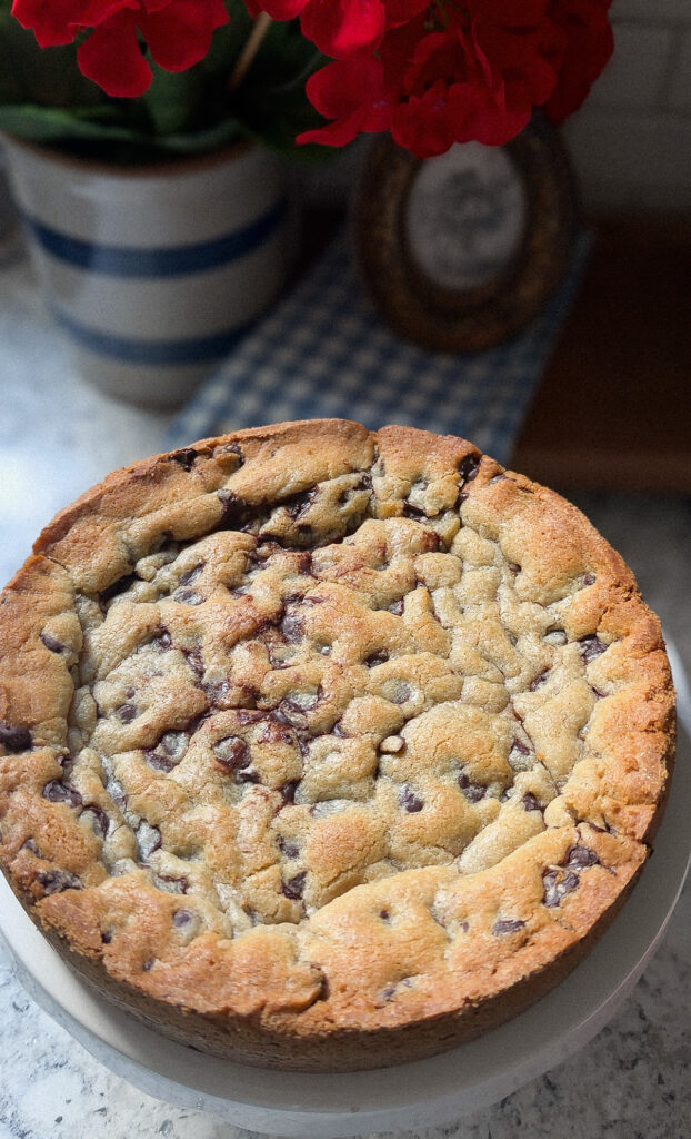 Chocolate Chip Cookie Cake